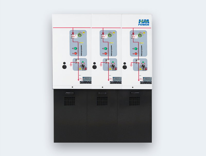 10kV常壓密封空氣絕緣開關(guān)柜/環(huán)網(wǎng)柜(三回路)