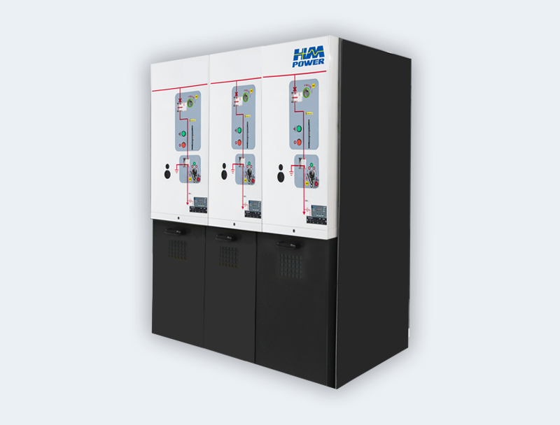 10kV常壓密封空氣絕緣開關(guān)柜/環(huán)網(wǎng)柜(三回路)